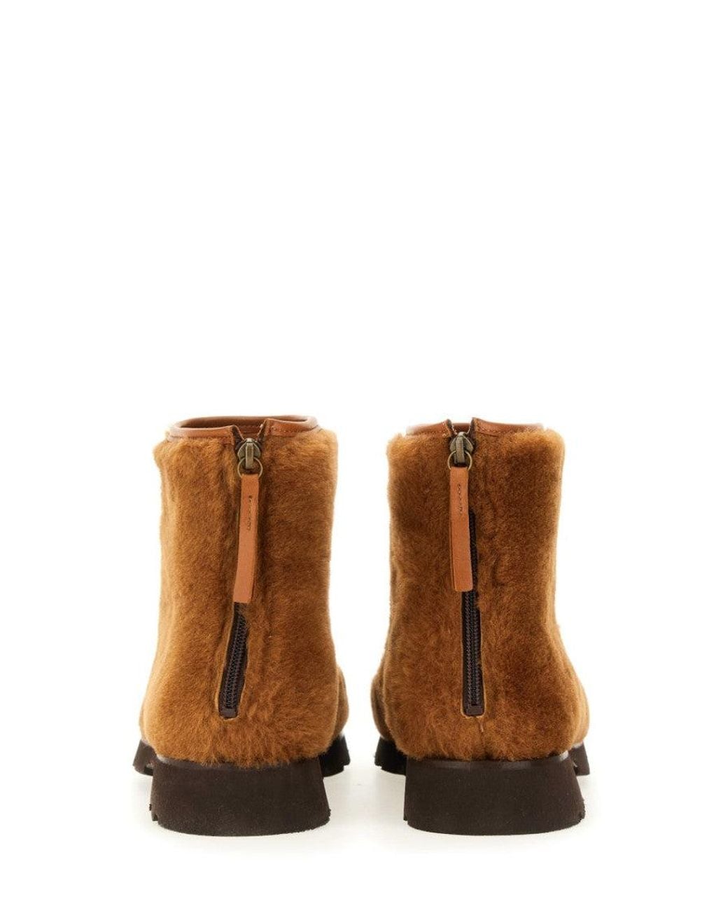 Hereu Brown Textured Armenta Boots