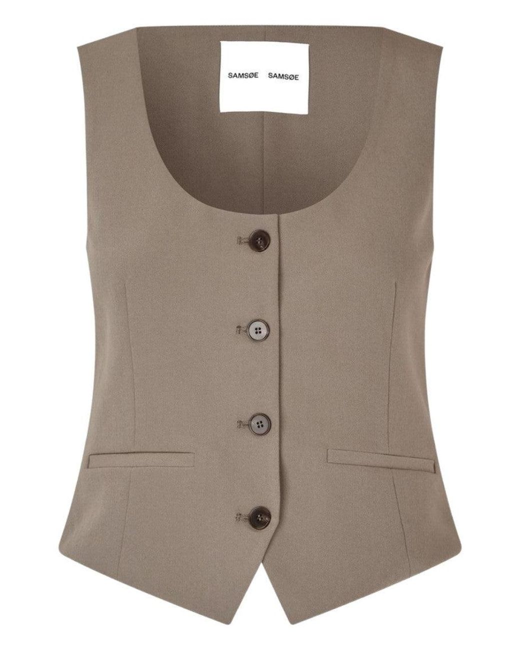 Samsøe & Samsøe Brown Salaney Vest