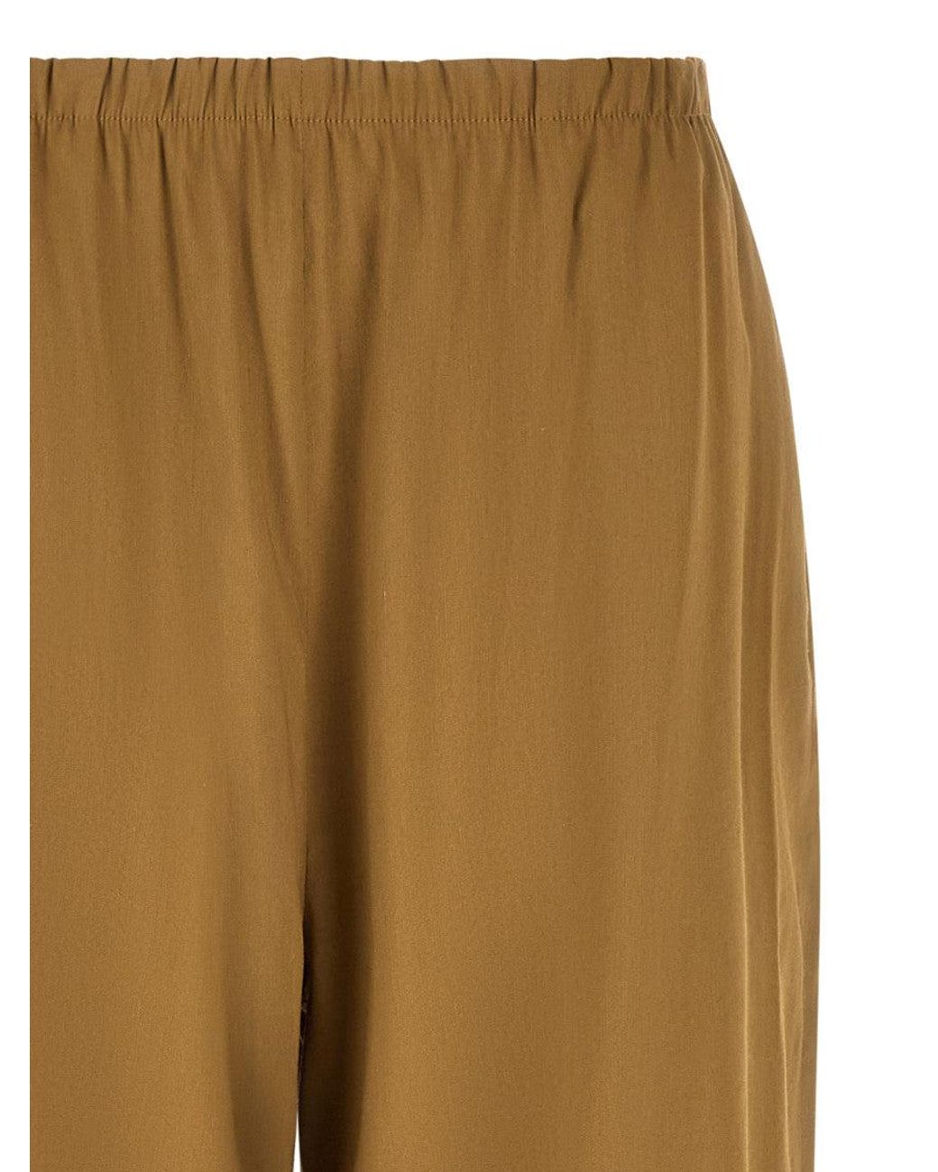 Max Mara Natural Straight Elasticated Pants