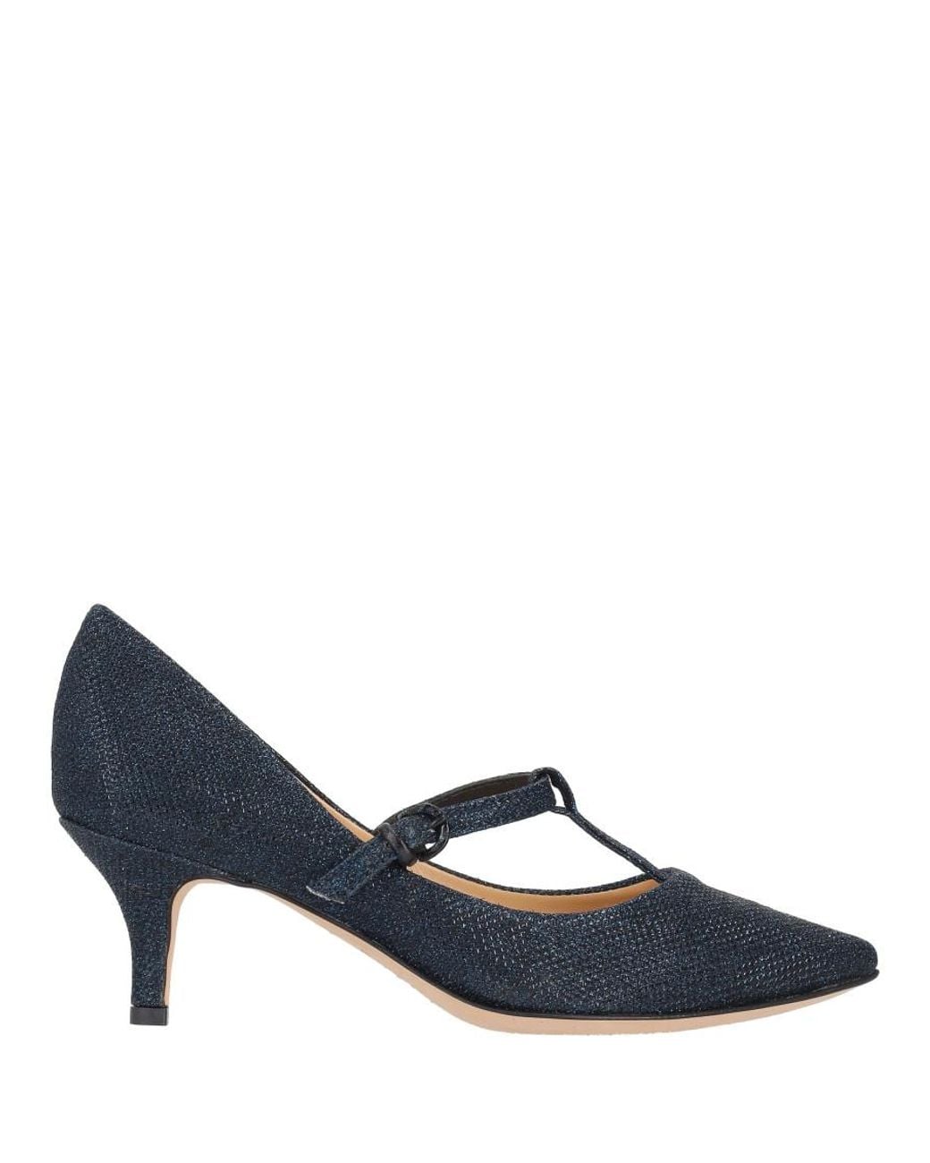 LA ROSE Blue Pointed-Toe Pumps