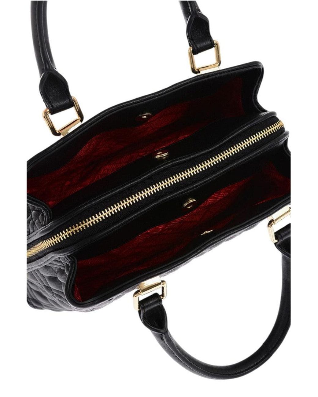 Love Moschino Black Logo Small Satchel