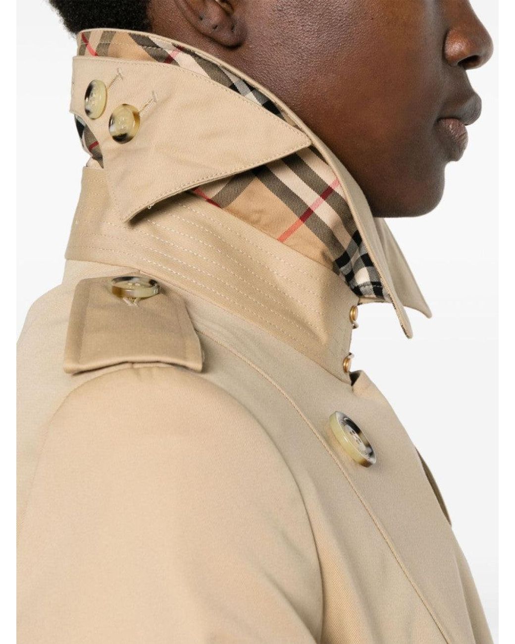 Burberry Natural Chelsea Cotton Trench Coat