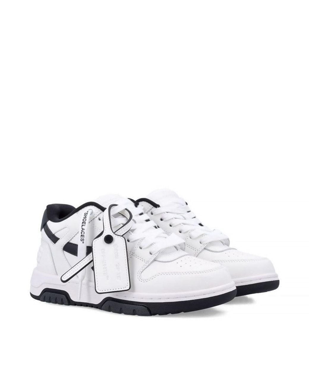 Off-White c/o Virgil Abloh White Color Block Sneakers for men