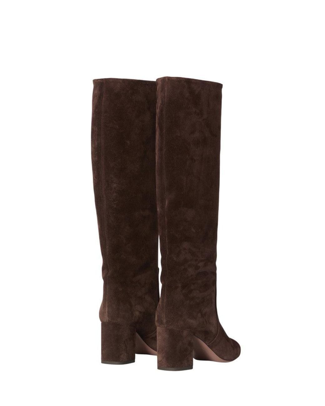 Paris Texas Brown Suede Boots