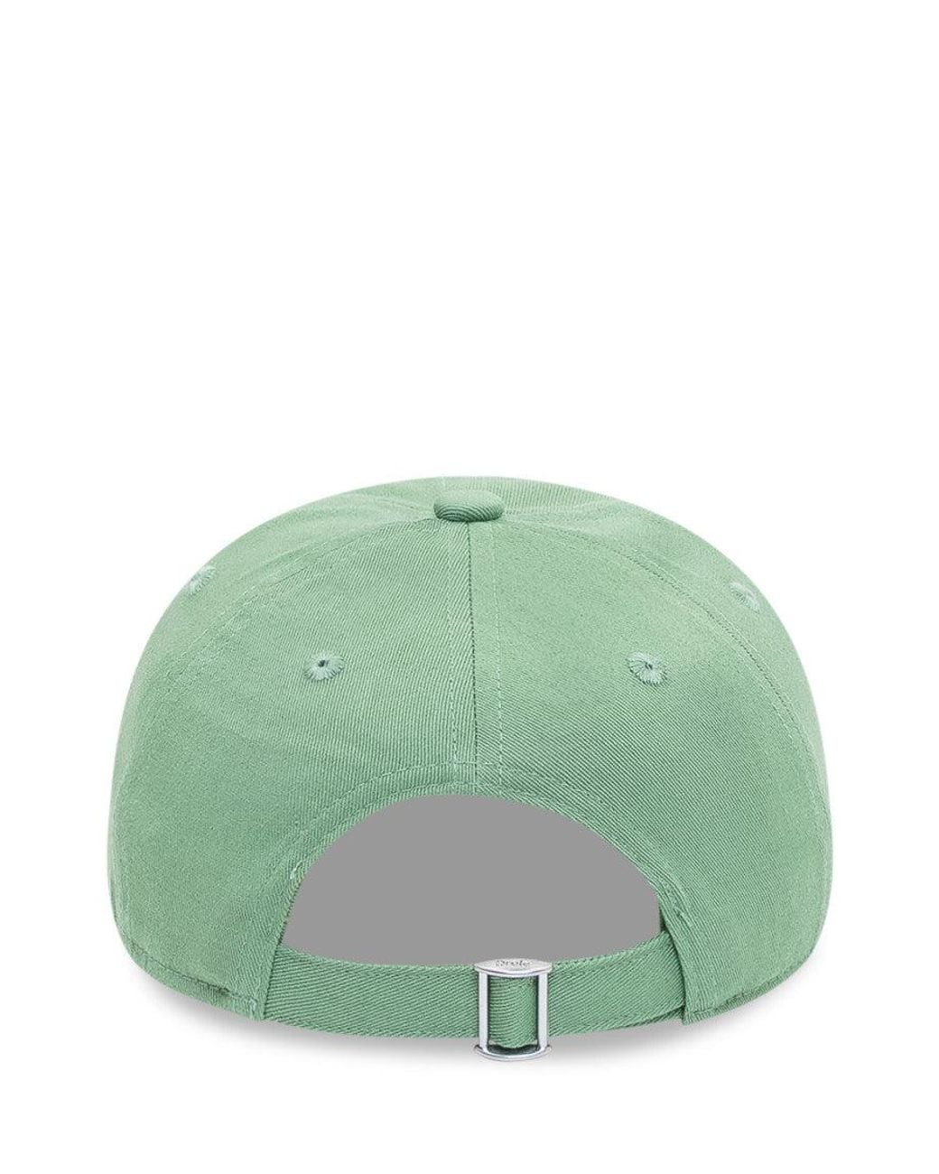 Drole de Monsieur Green Embroidered Logo Baseball Hat for men
