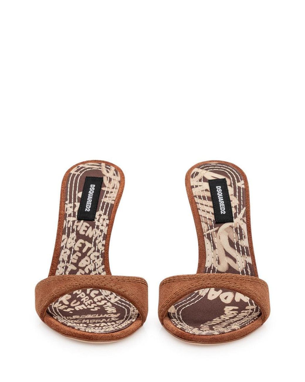 DSquared² Brown Slip-On Heels