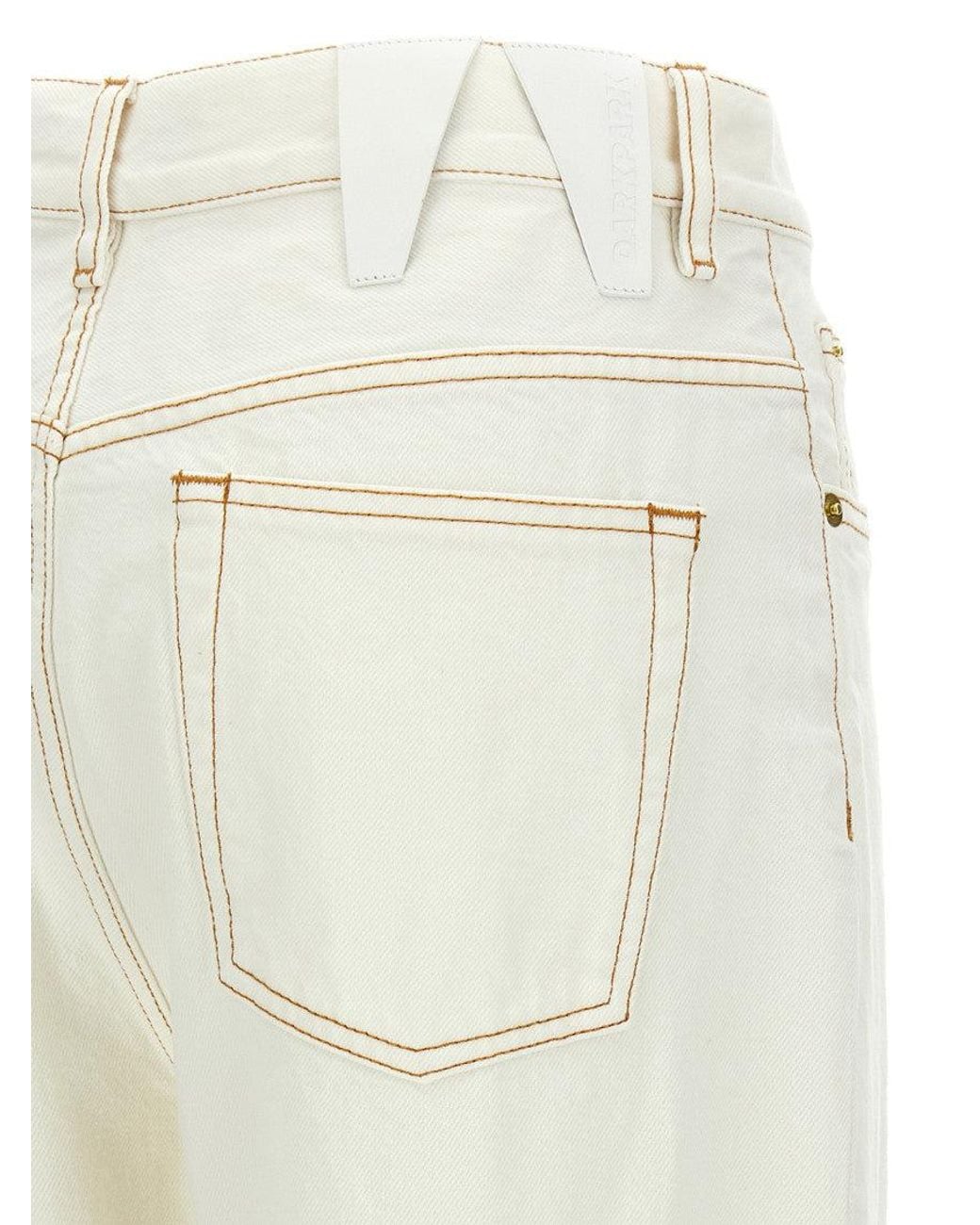 DARKPARK White 'Marion' Jeans