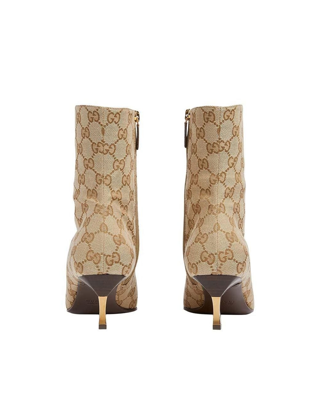 Gucci Natural Logo Bombshell Ankle Boots