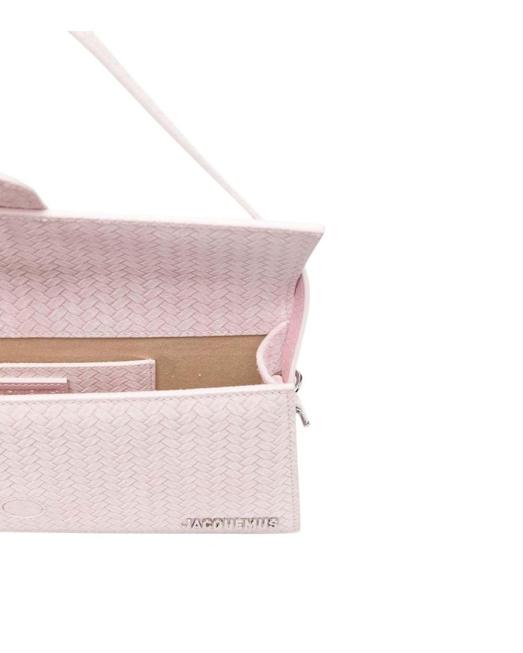 Jacquemus Pink Light Bambino Medium Shoulder Bag