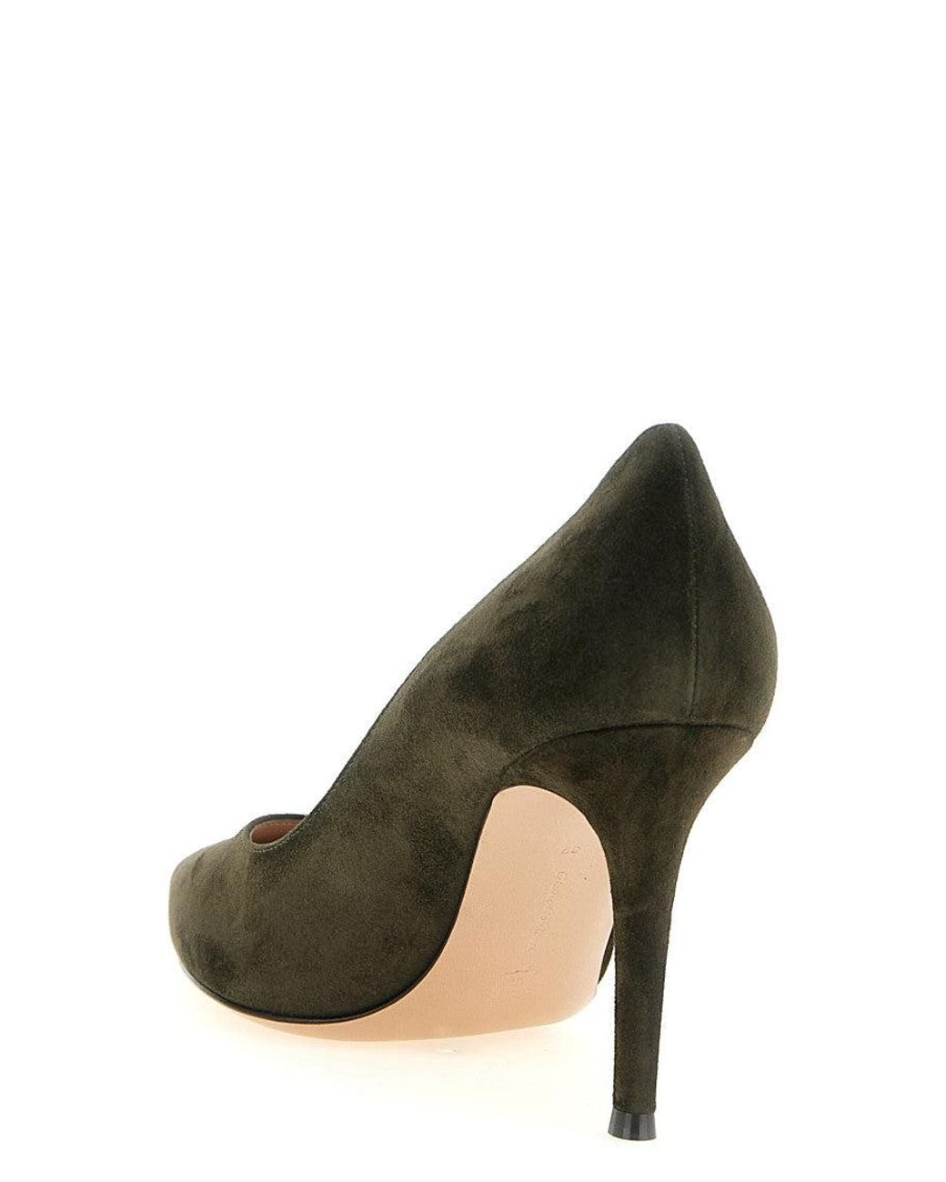 Gianvito Rossi Brown 'Gianvito' Pumps