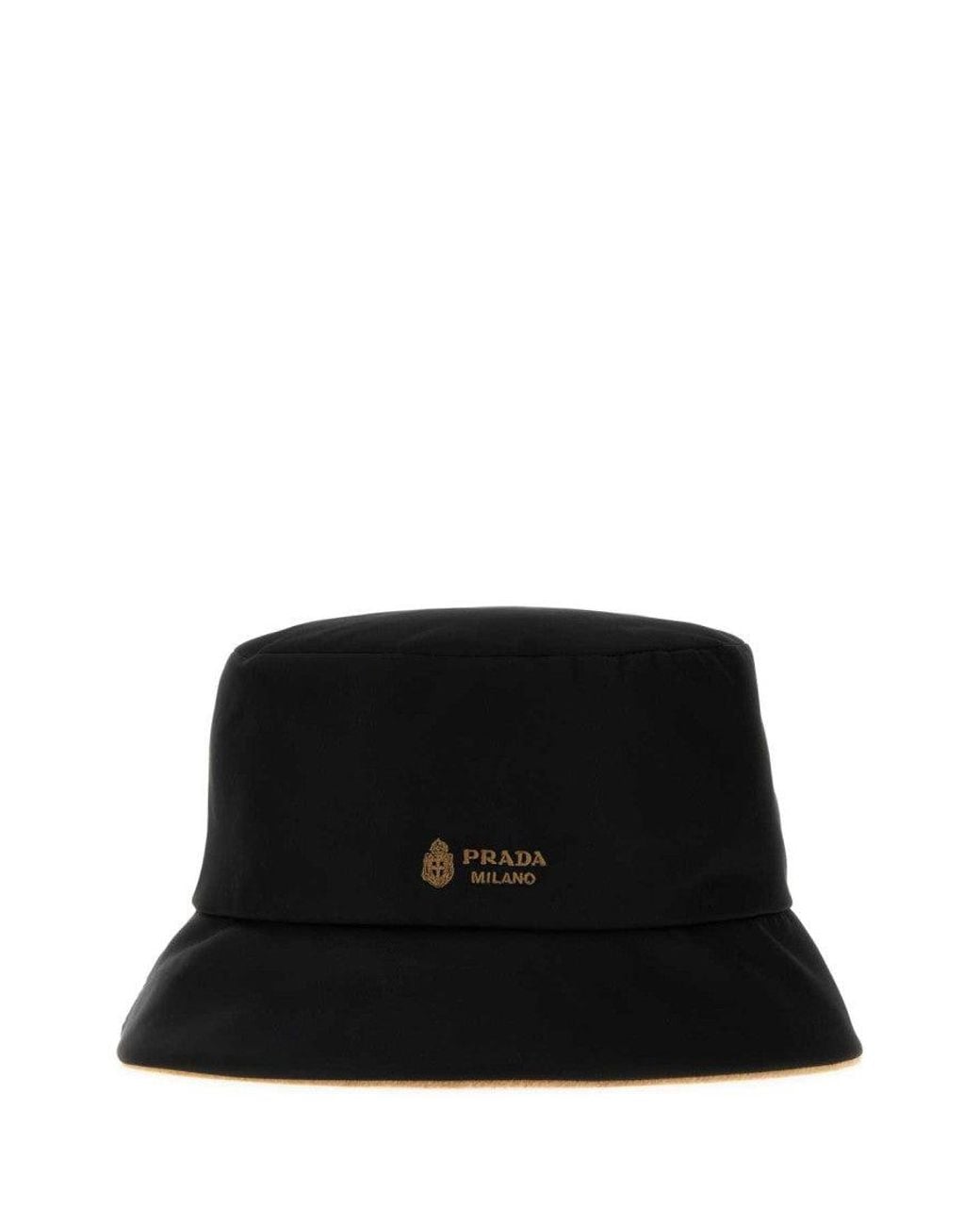 Prada Black Reversible Bucket Hat