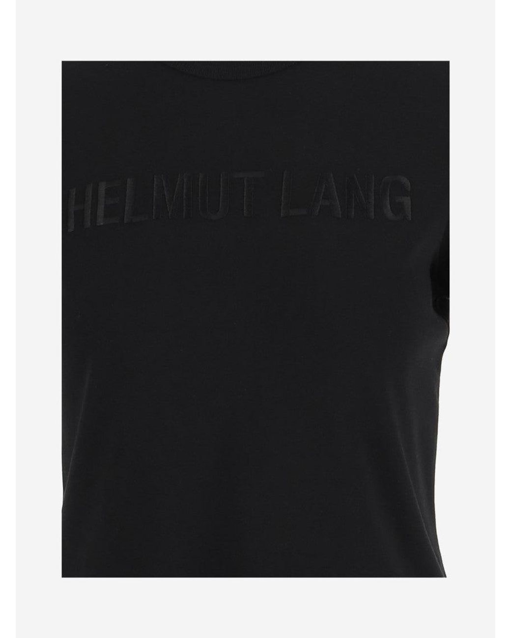 Helmut Lang Black Classic T-Shirt