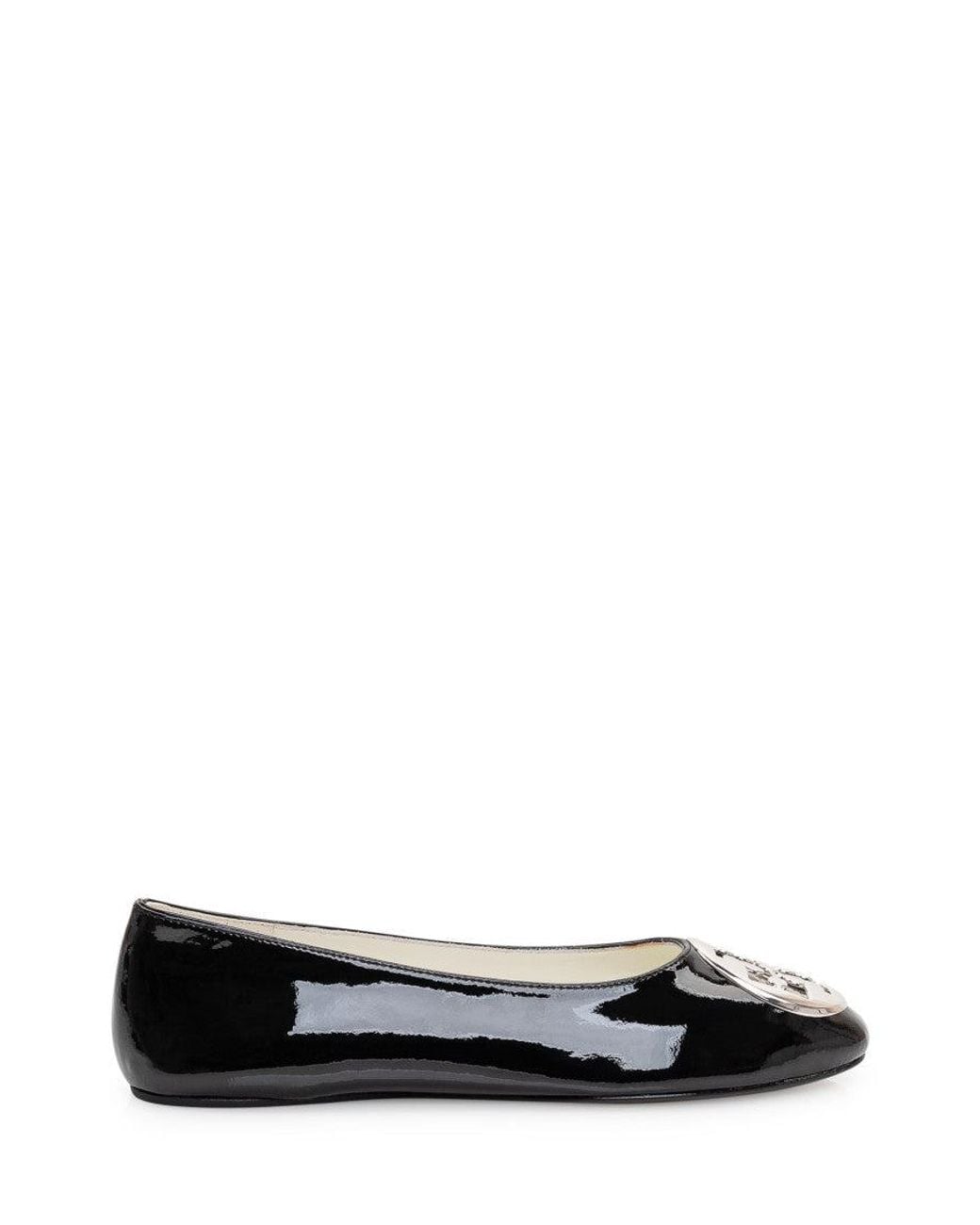 Tory Burch Black Reva Ballet Flats