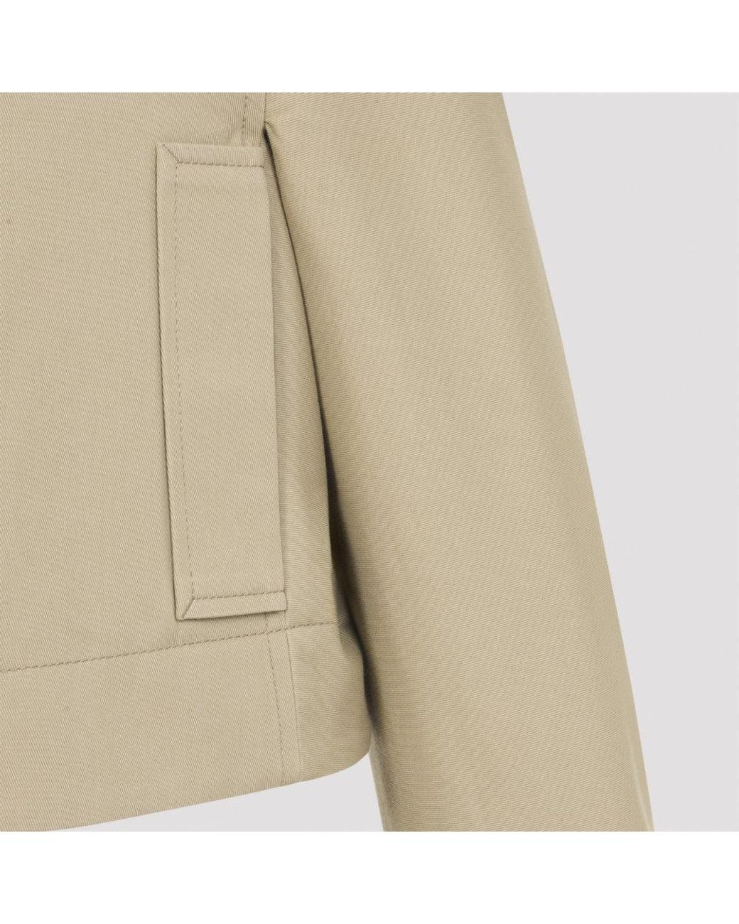 Givenchy Natural Cotton Caban Jacket