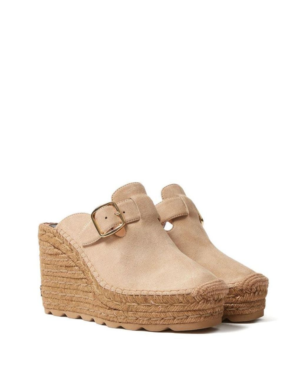 Stella McCartney Natural Solid Espadrilles