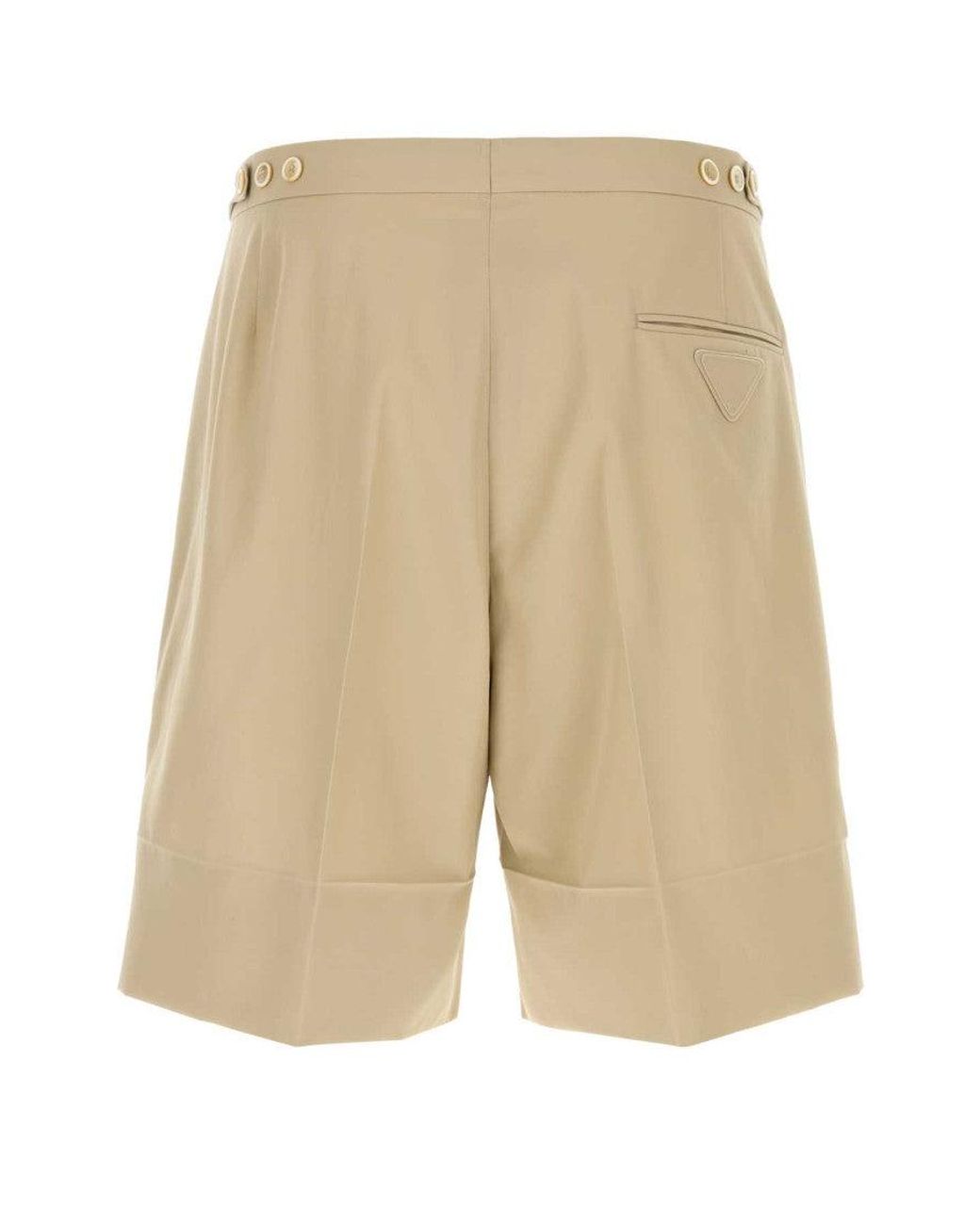 Prada Natural Regular Shorts for men