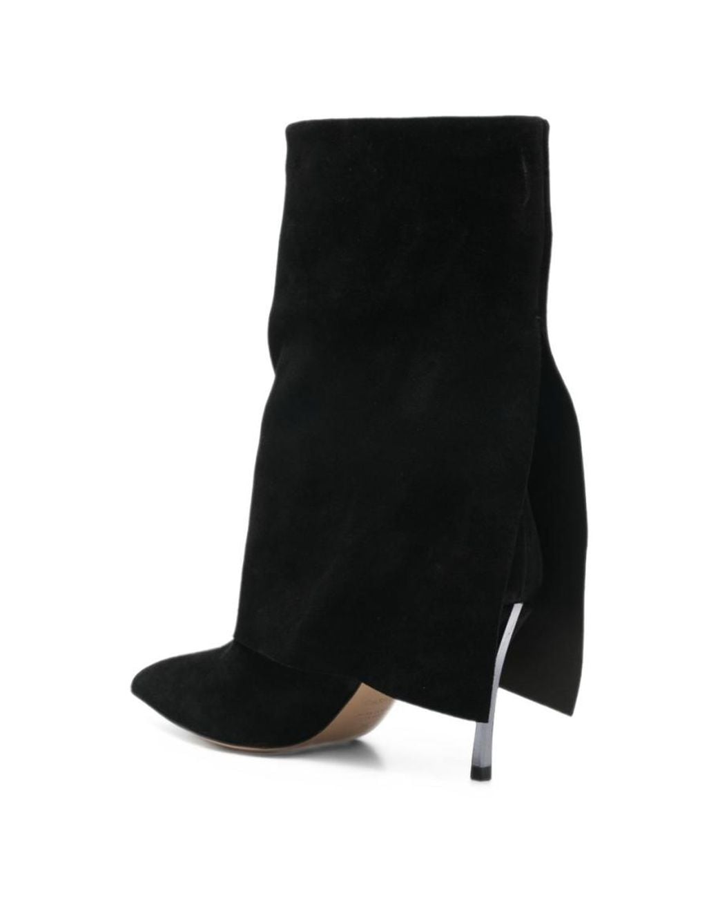 Casadei Black Suede Boots