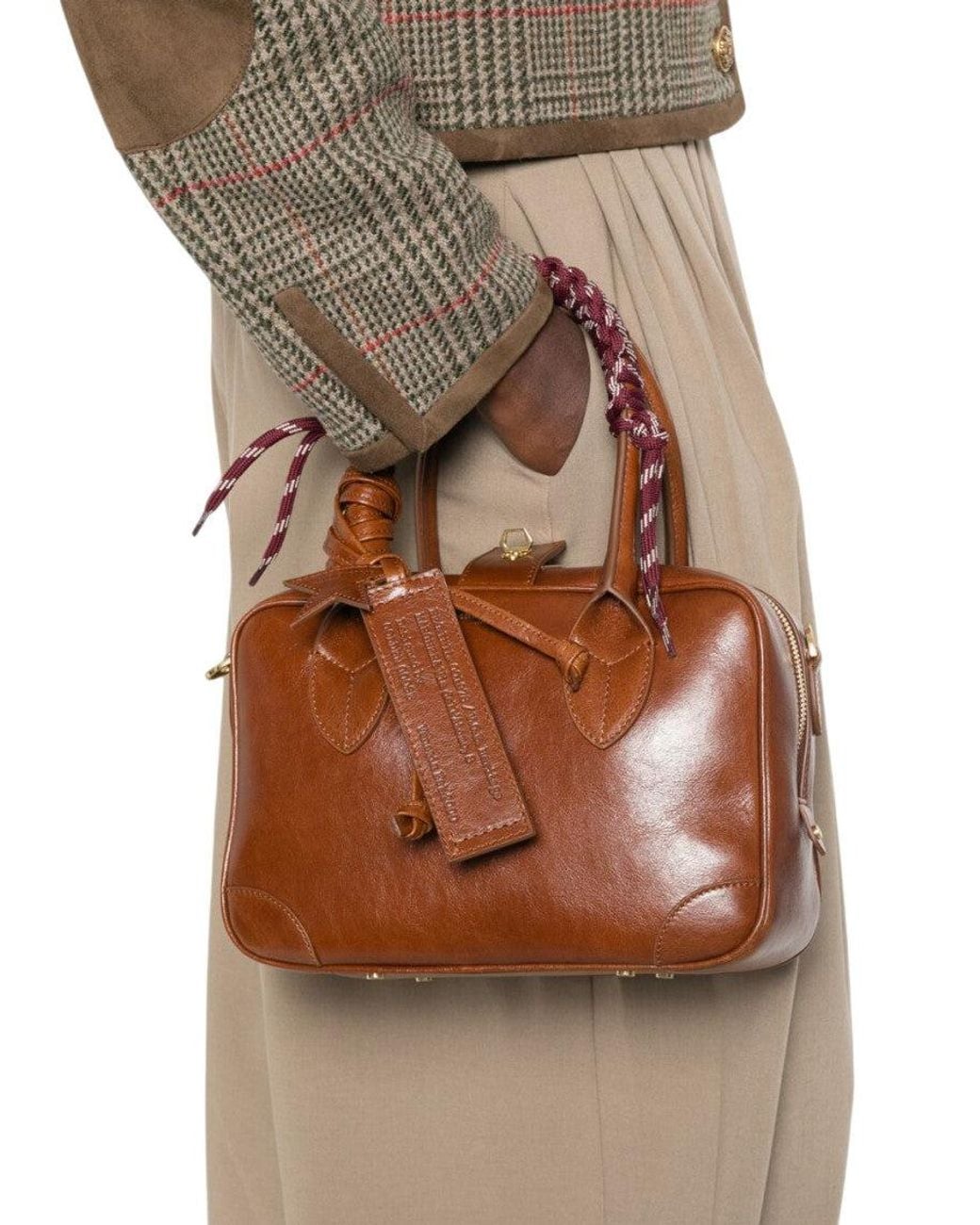 Golden Goose Deluxe Brand Brown Vita Small Satchel