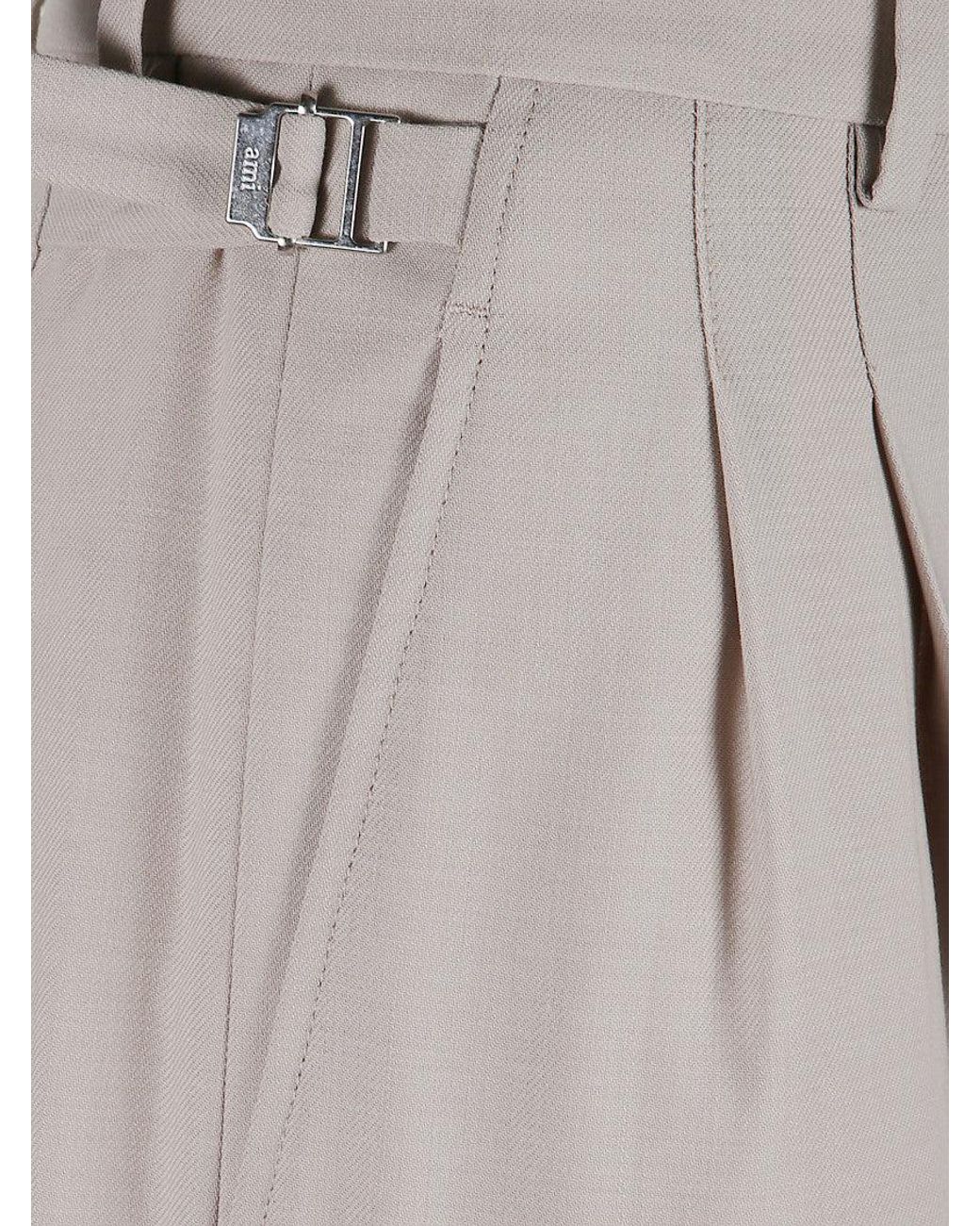 AMI Natural Classic Trousers