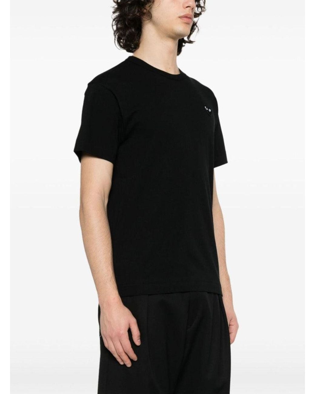Comme des Garçons Black Heart Cotton T-Shirt for men