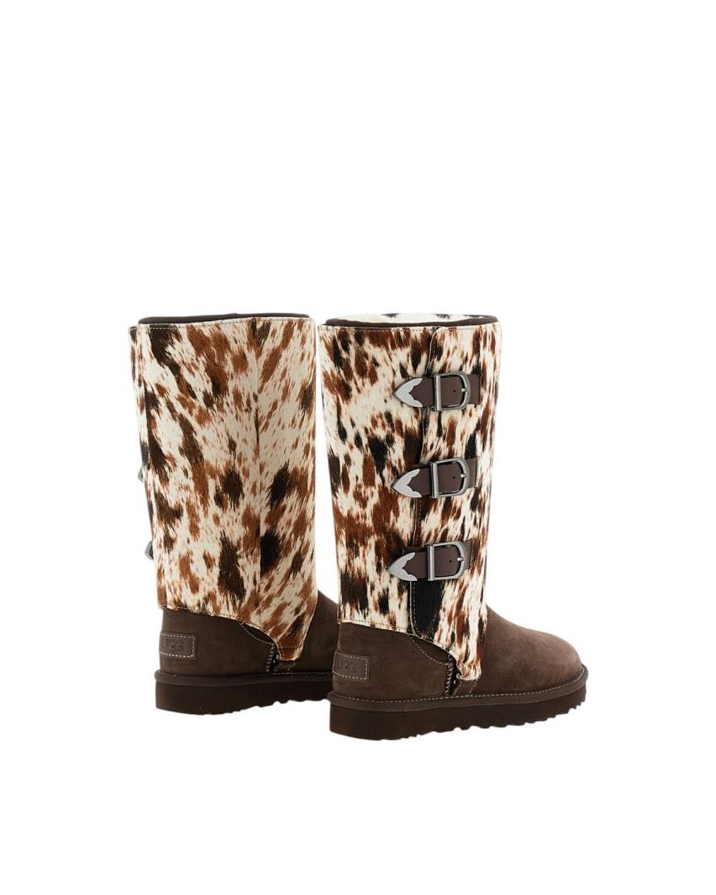 Ugg Brown Printed Heritage Boots