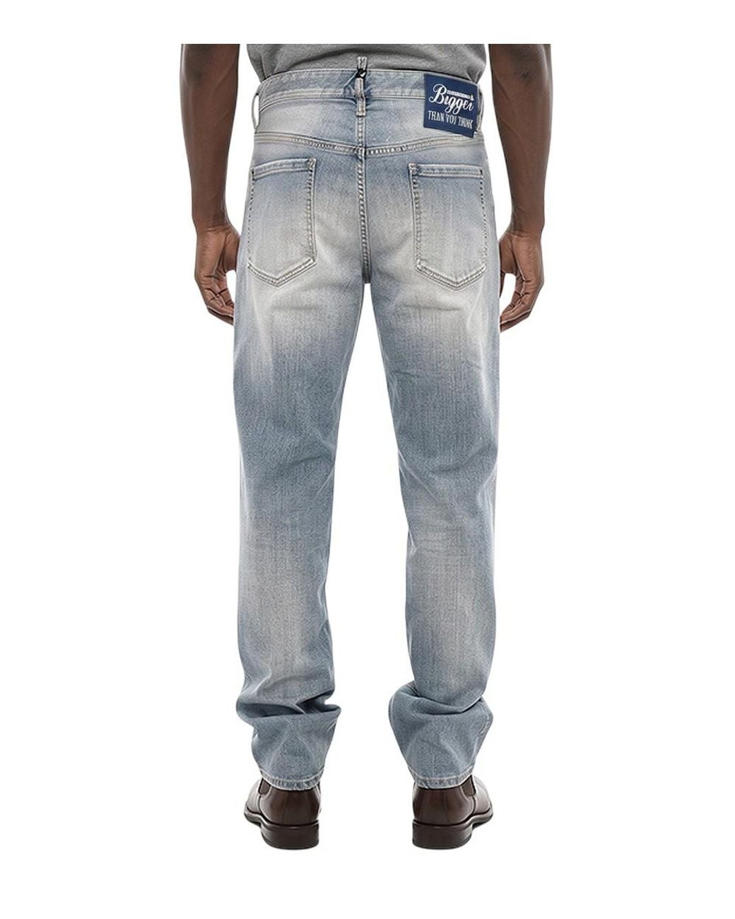 DSquared² Blue Regular Jeans for men