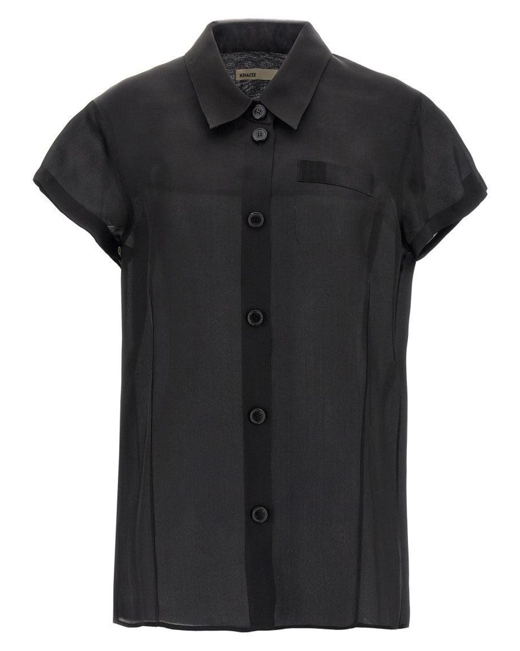 Khaite Black 'Keefe' Shirt