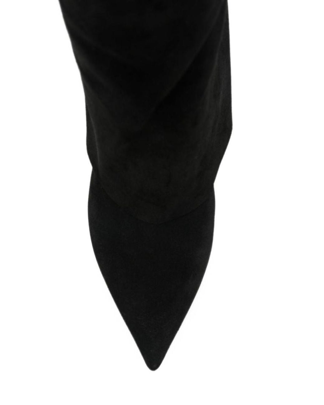 Casadei Black Suede Boots