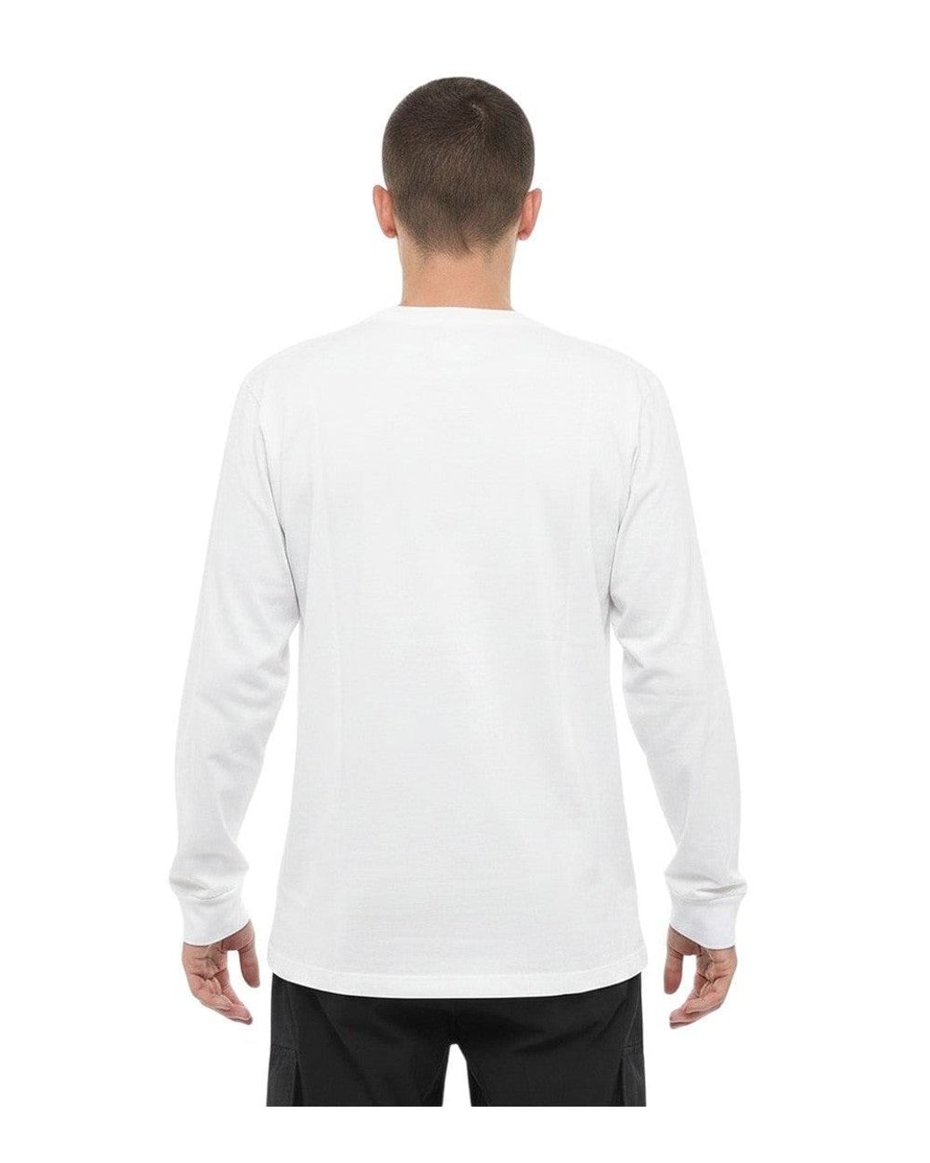 DSquared² White Logo Crew Neck T-Shirt for men