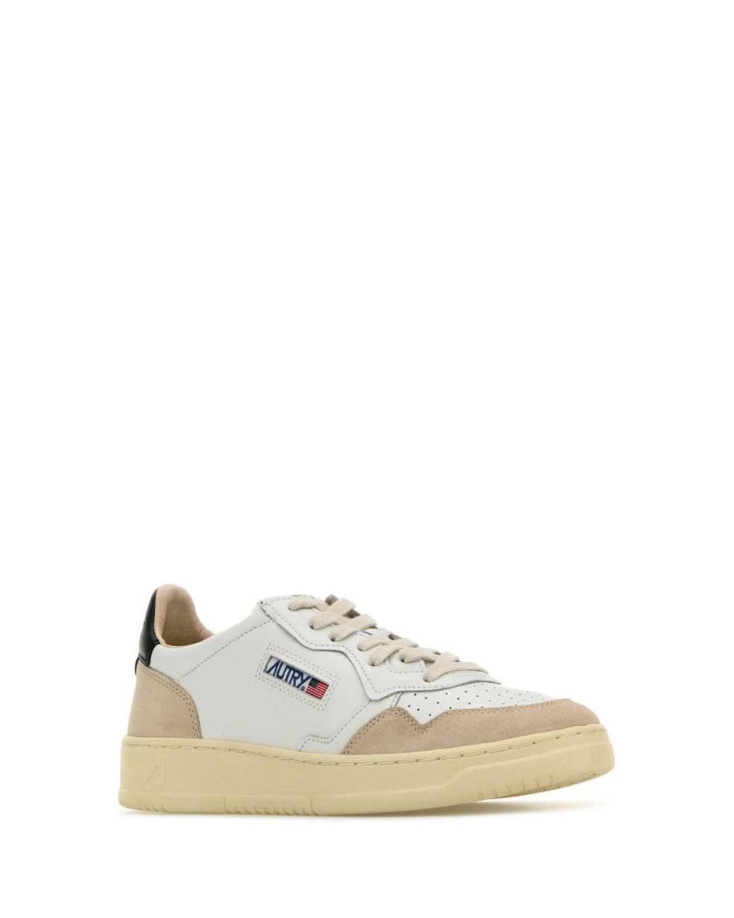 Autry White Medalist Low Ls21 Lea for men