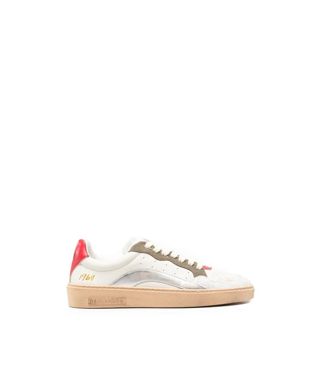 DSquared² Natural Color Block Sneakers for men