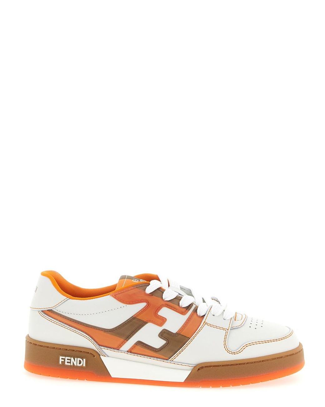 Fendi White Match' Sneakers for men