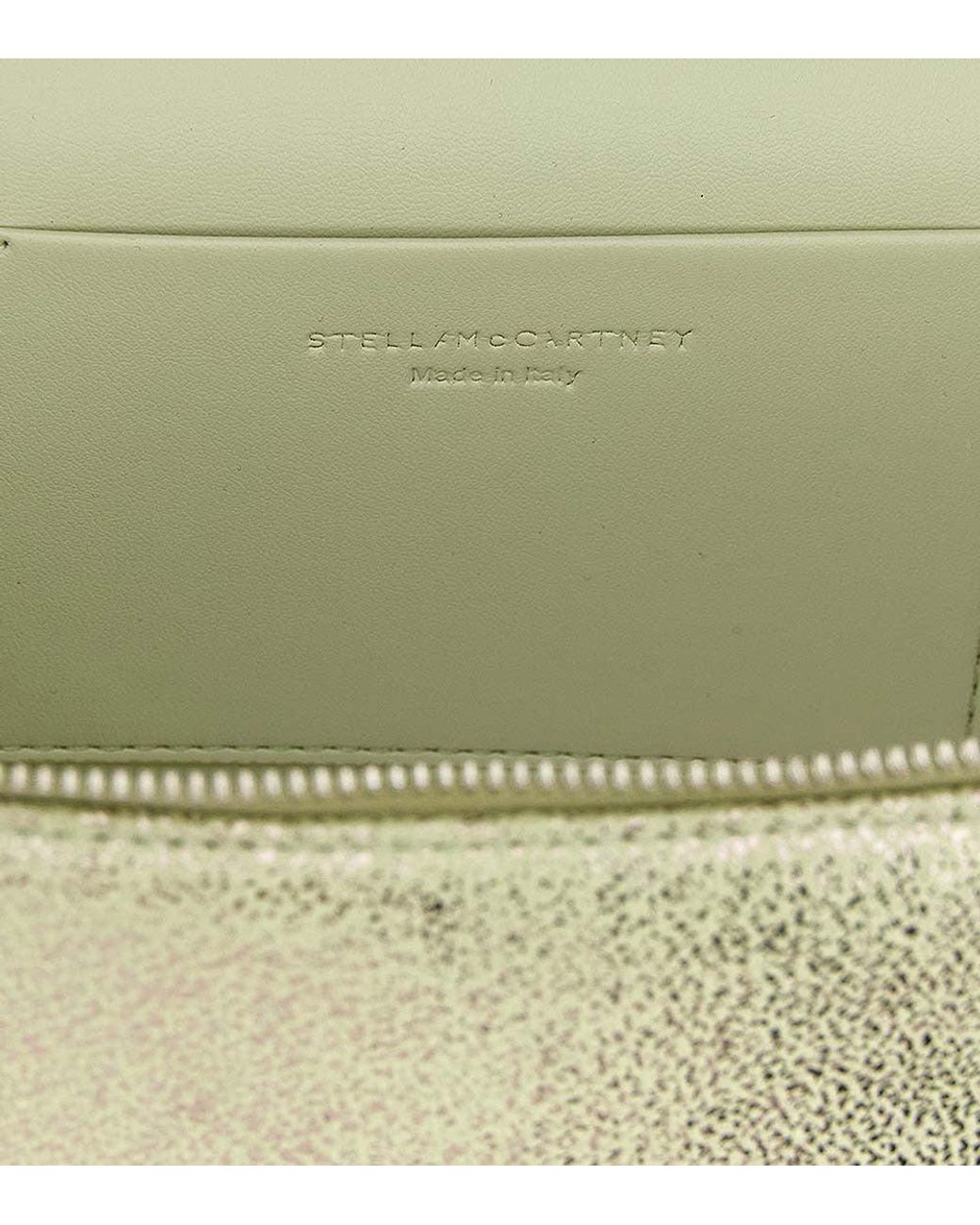 Stella McCartney Metallic Falabella Mini Crossbody Bag