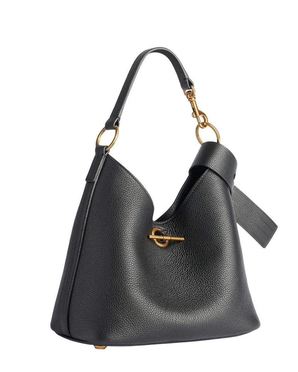 Balenciaga Black Carrie Small Hobo