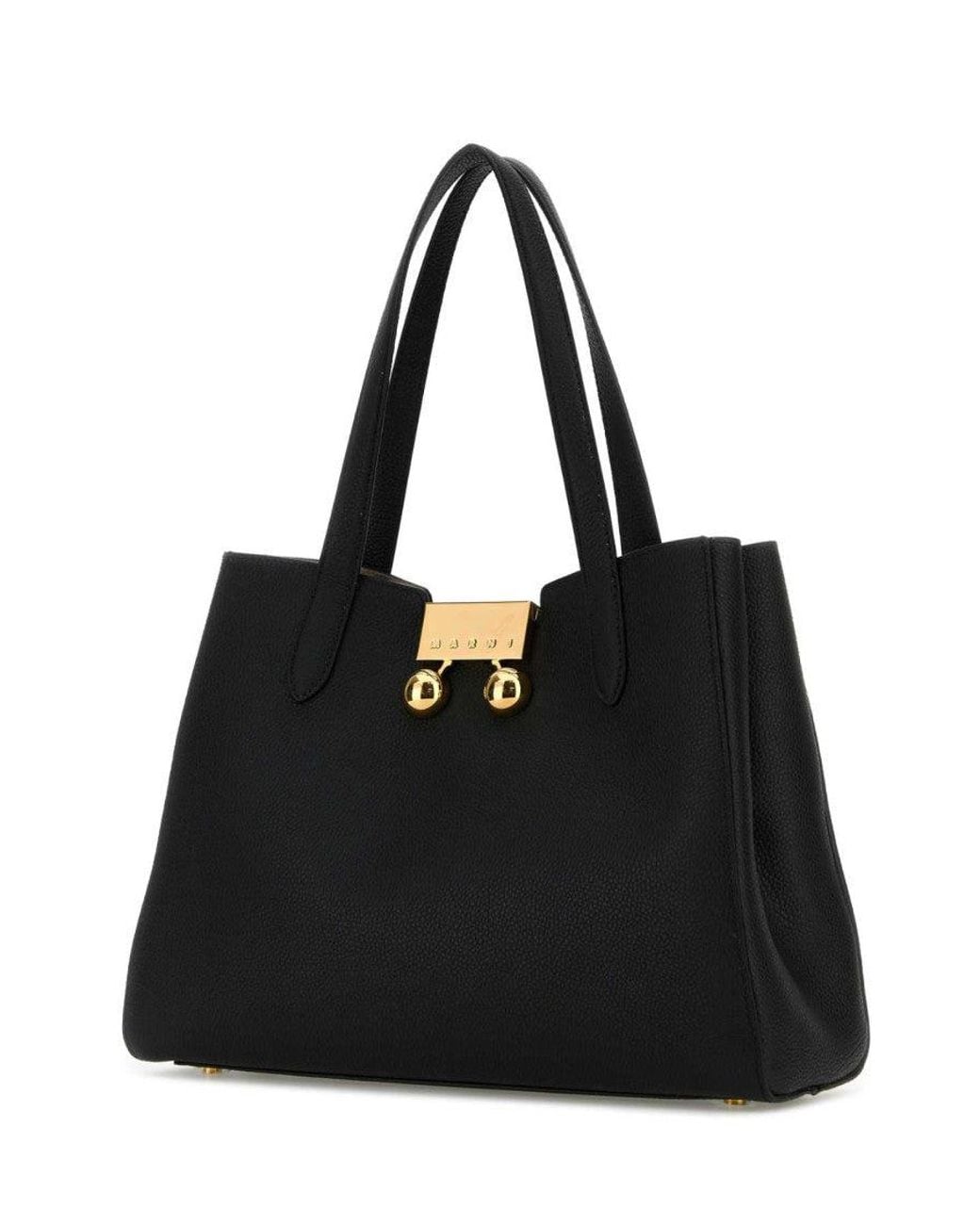 Marni Black Trunkaroo Tote