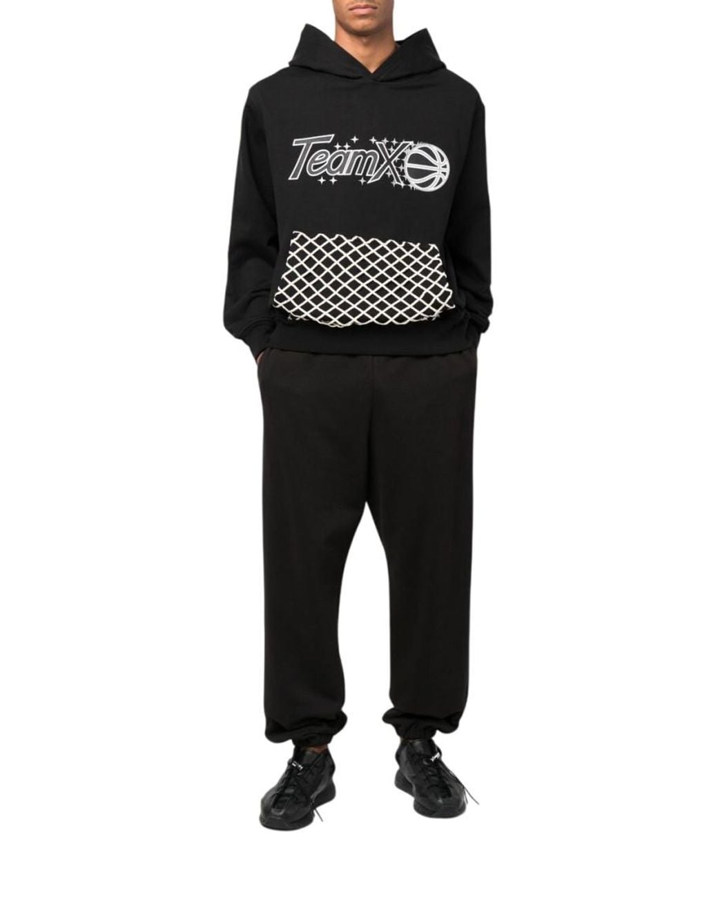 Just Don Graphic Print Hoodie in Black for Men | Lyst
