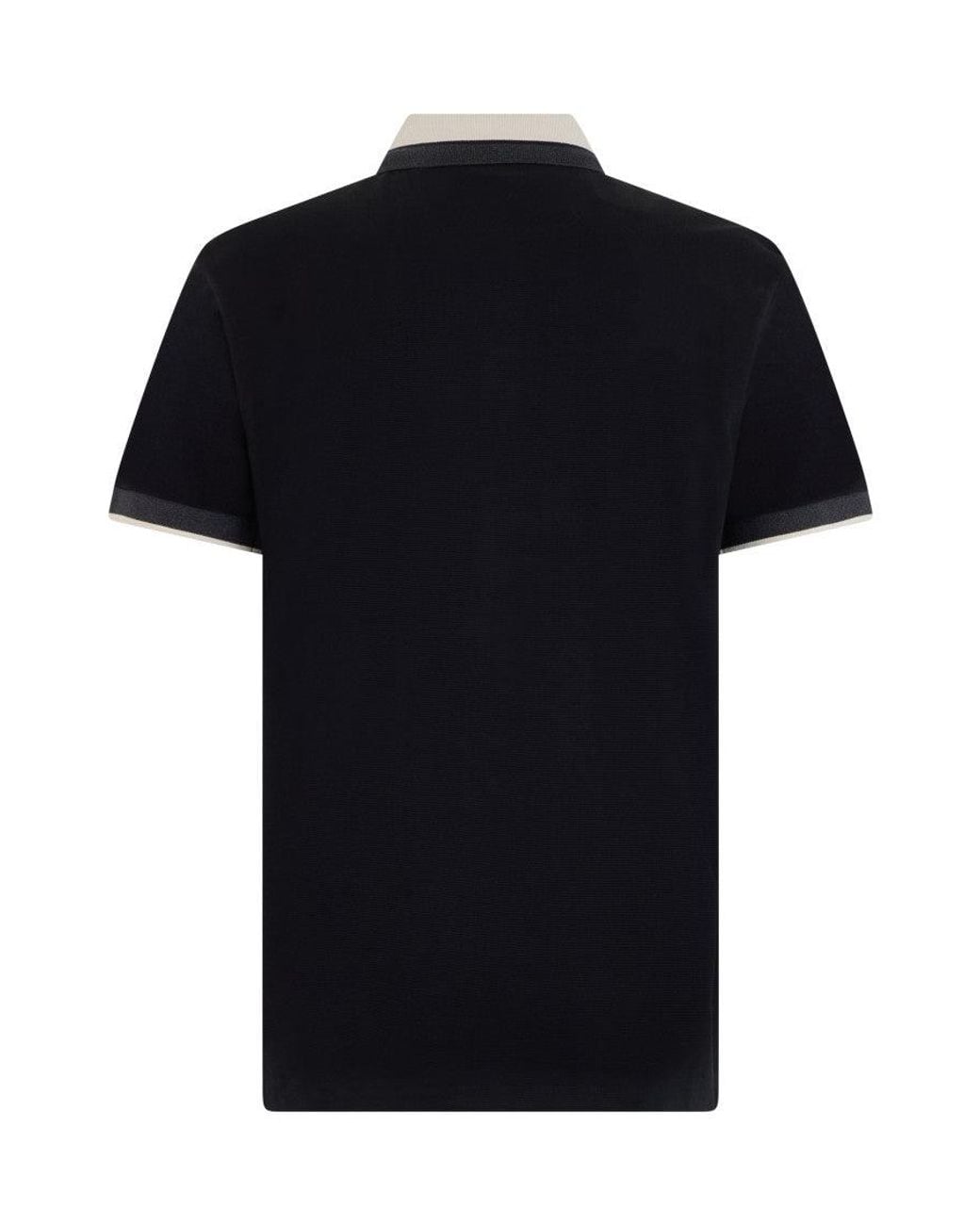 Boss Black Shirt Collar Logo Polo for men