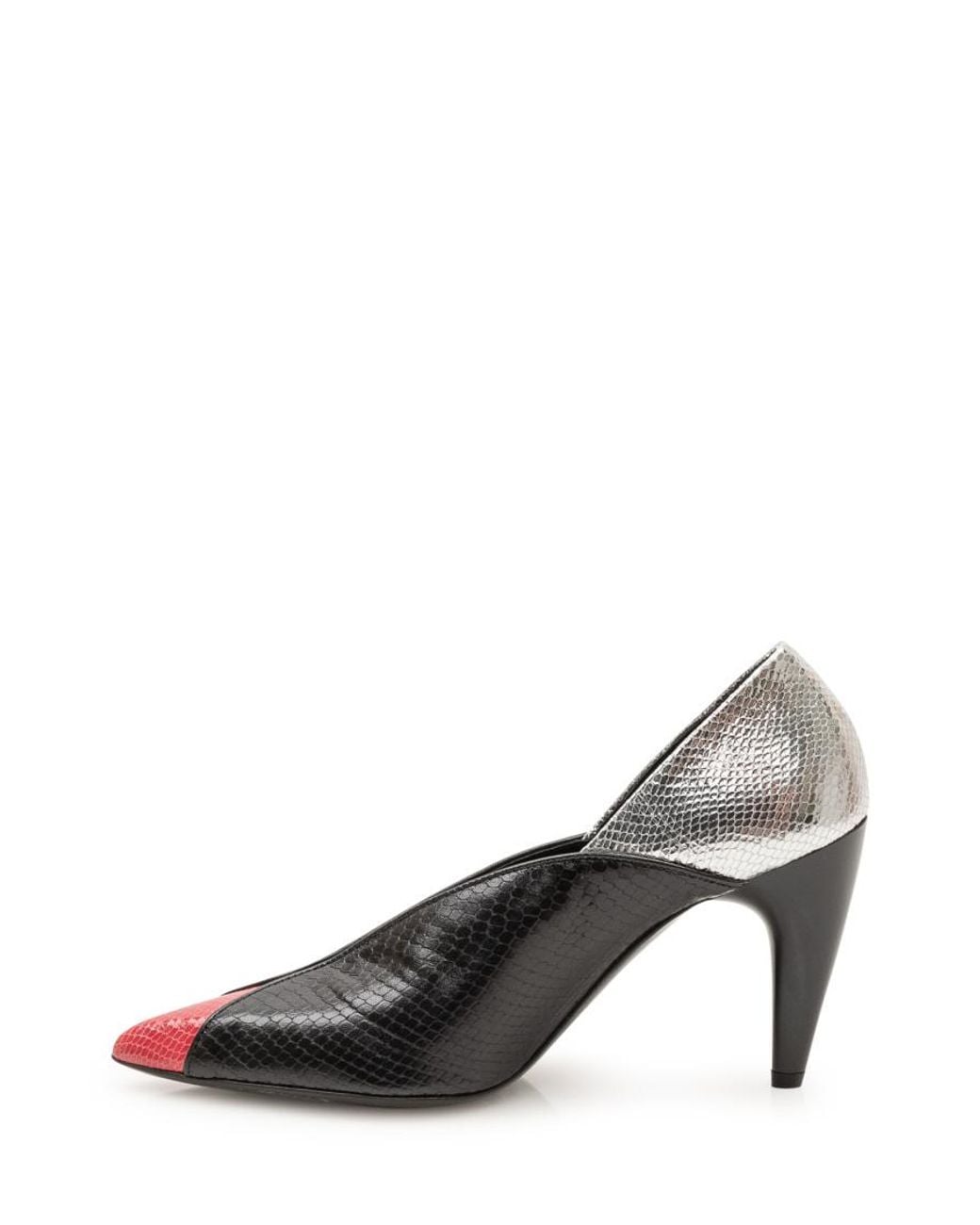 Isabel Marant Black Color Block Pumps