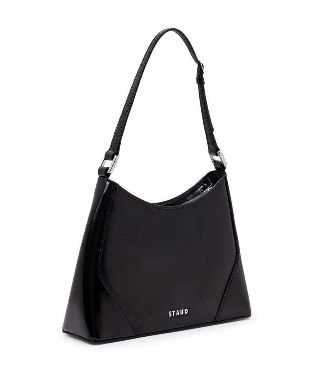 Staud Black Linda Shoulder Bag