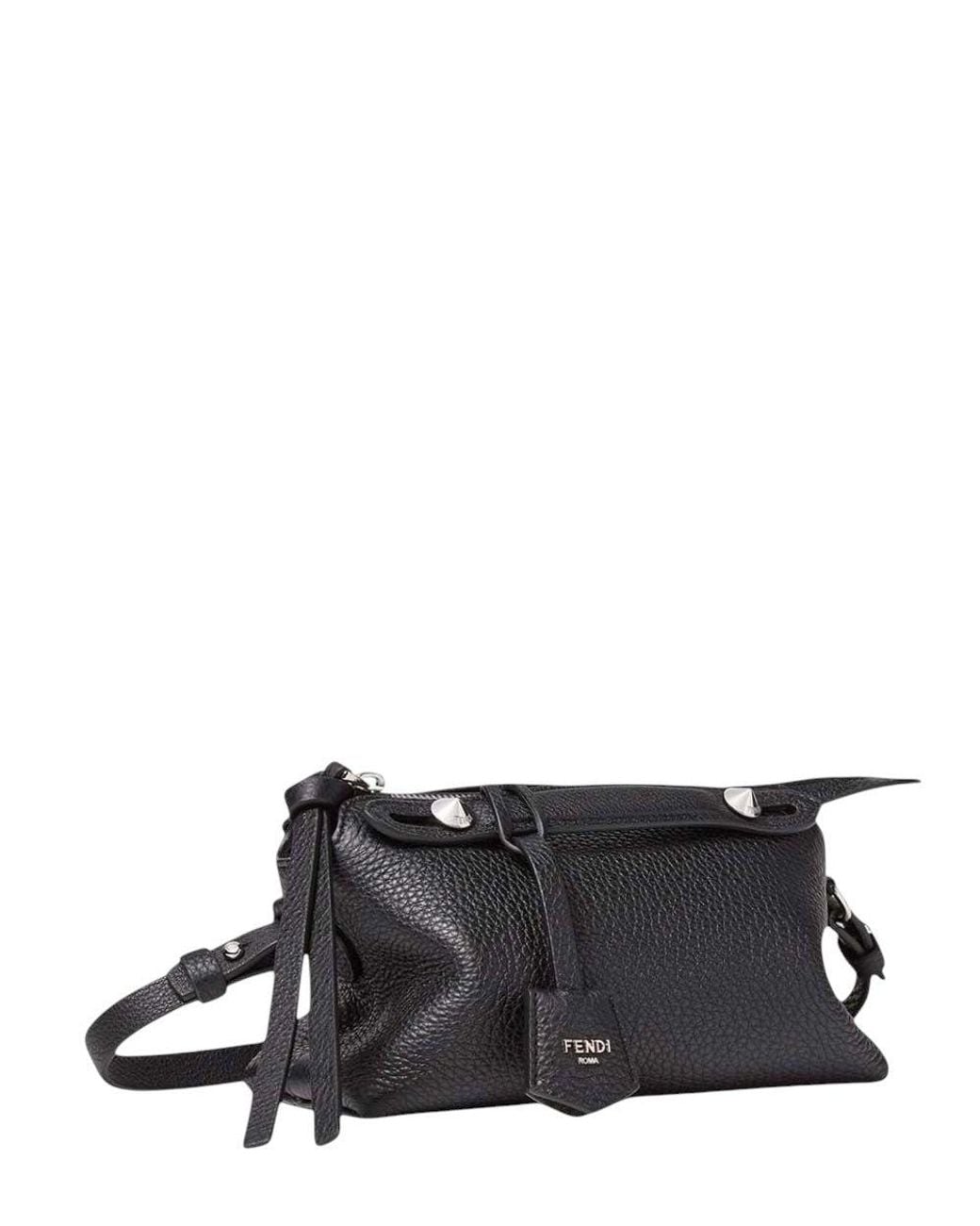 Fendi Black By The Way Soft Mini Duffle Bag