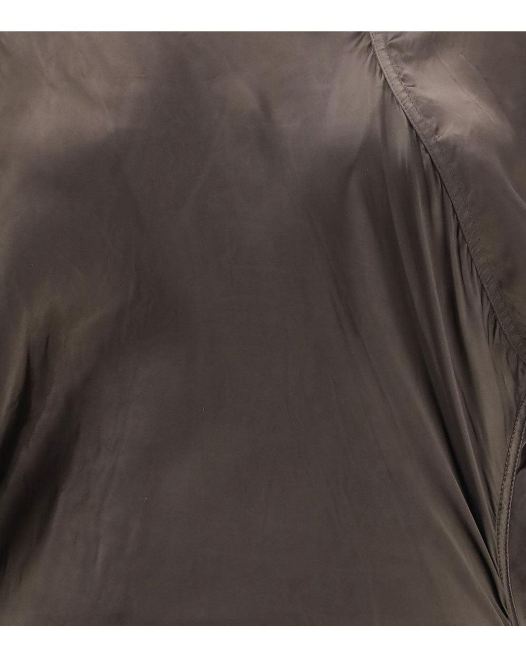 Rick Owens Brown Cowl Neck Maxi Dress