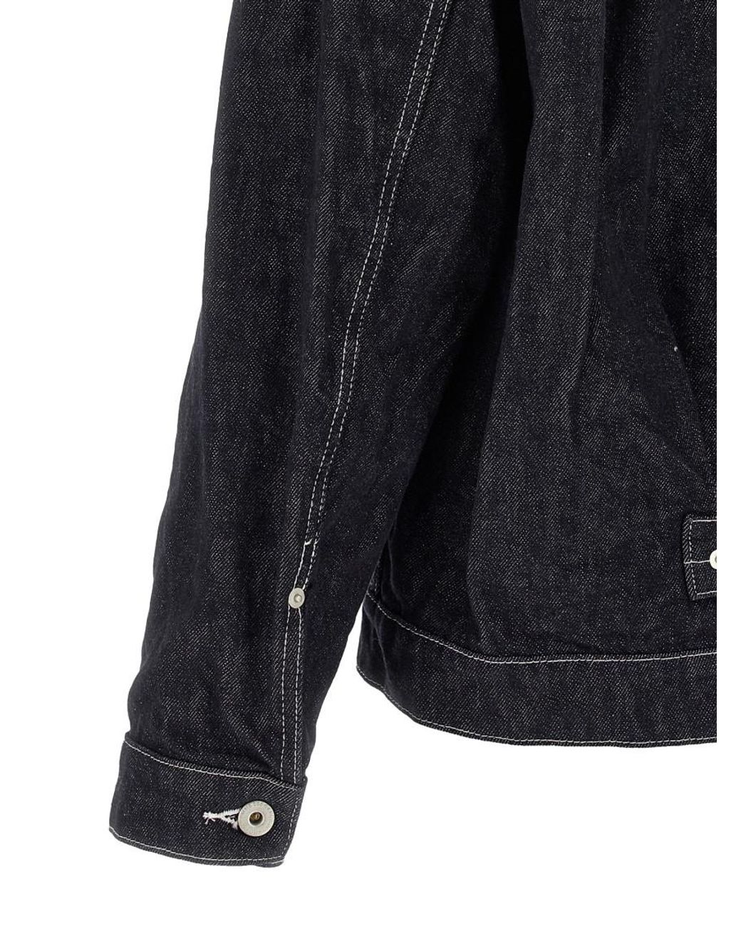 Comme des Garçons Blue Boxy Jacket for men
