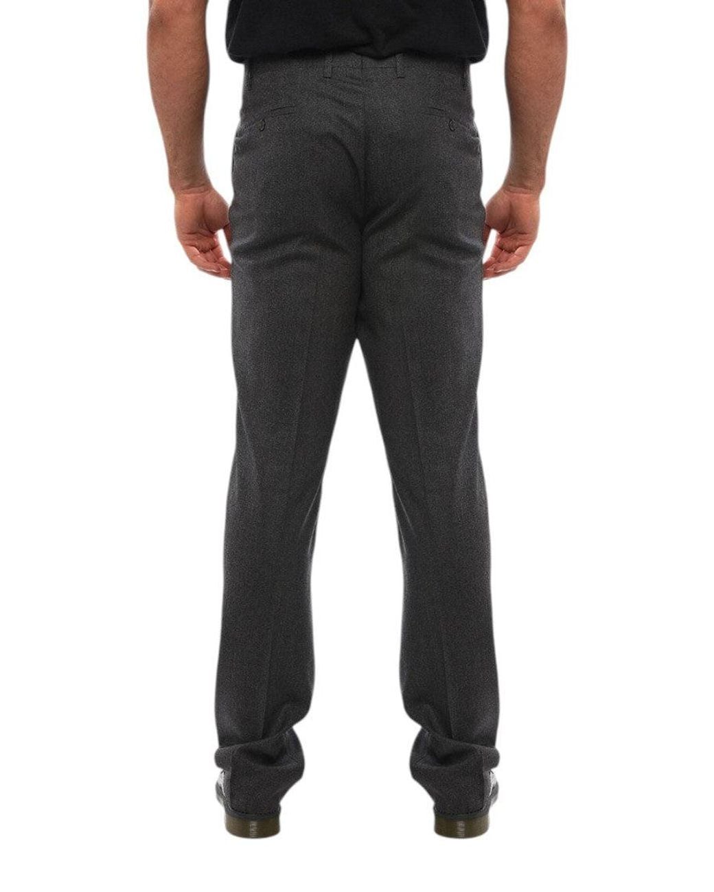 Corneliani Black Regular Trousers for men