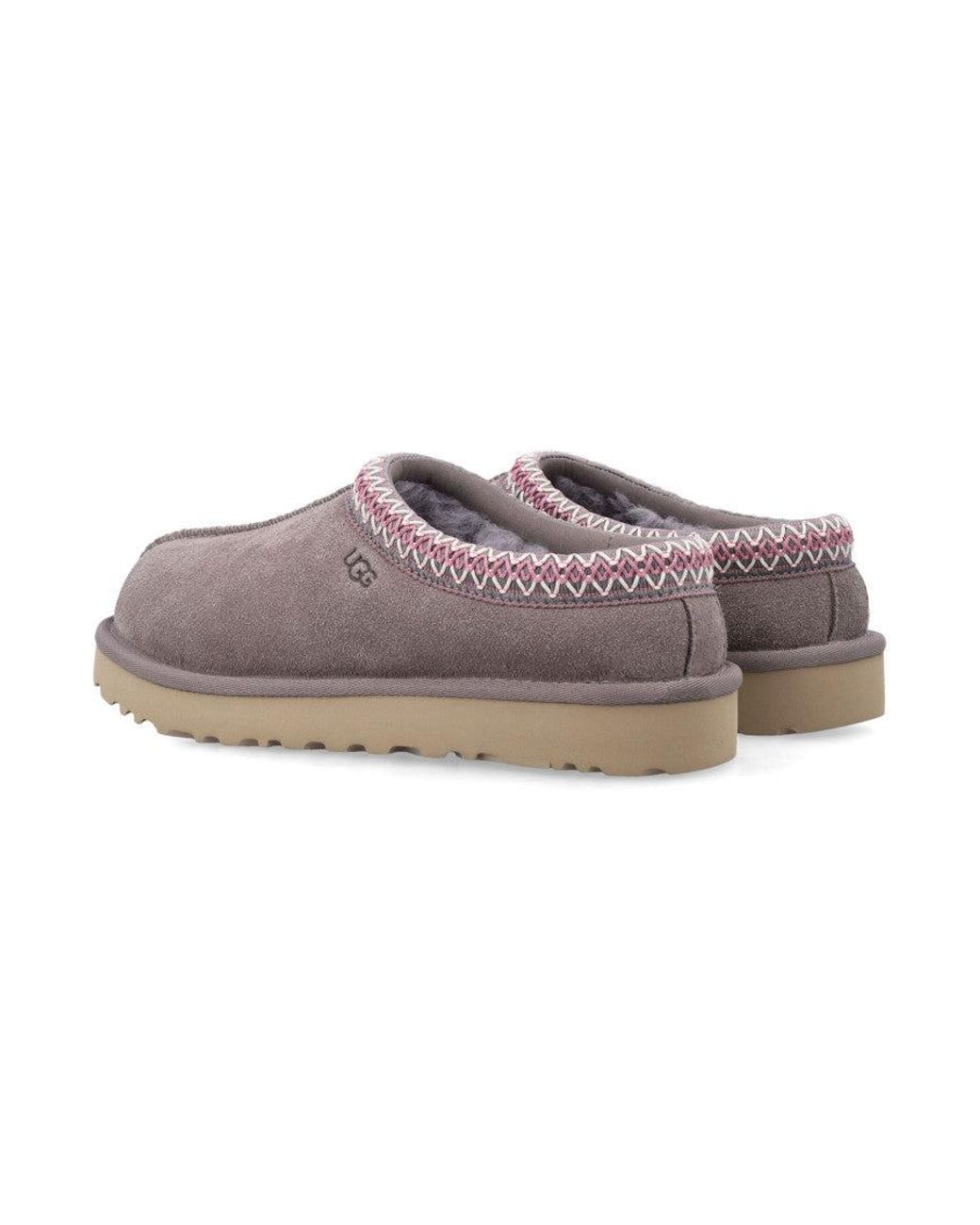 Ugg Gray Tasman Ii Suede Slippers