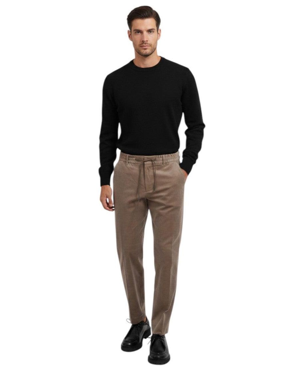 Boss Natural Tapered Trousers for men