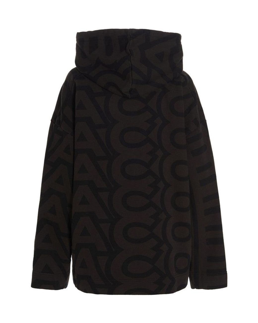 Marc Jacobs Black Monogram Hoodie