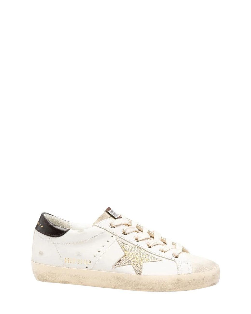 Golden Goose Deluxe Brand Natural Color Block Sneakers