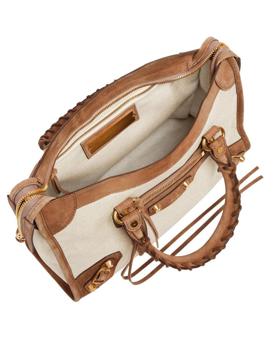 Balenciaga Brown Le City Small Satchel