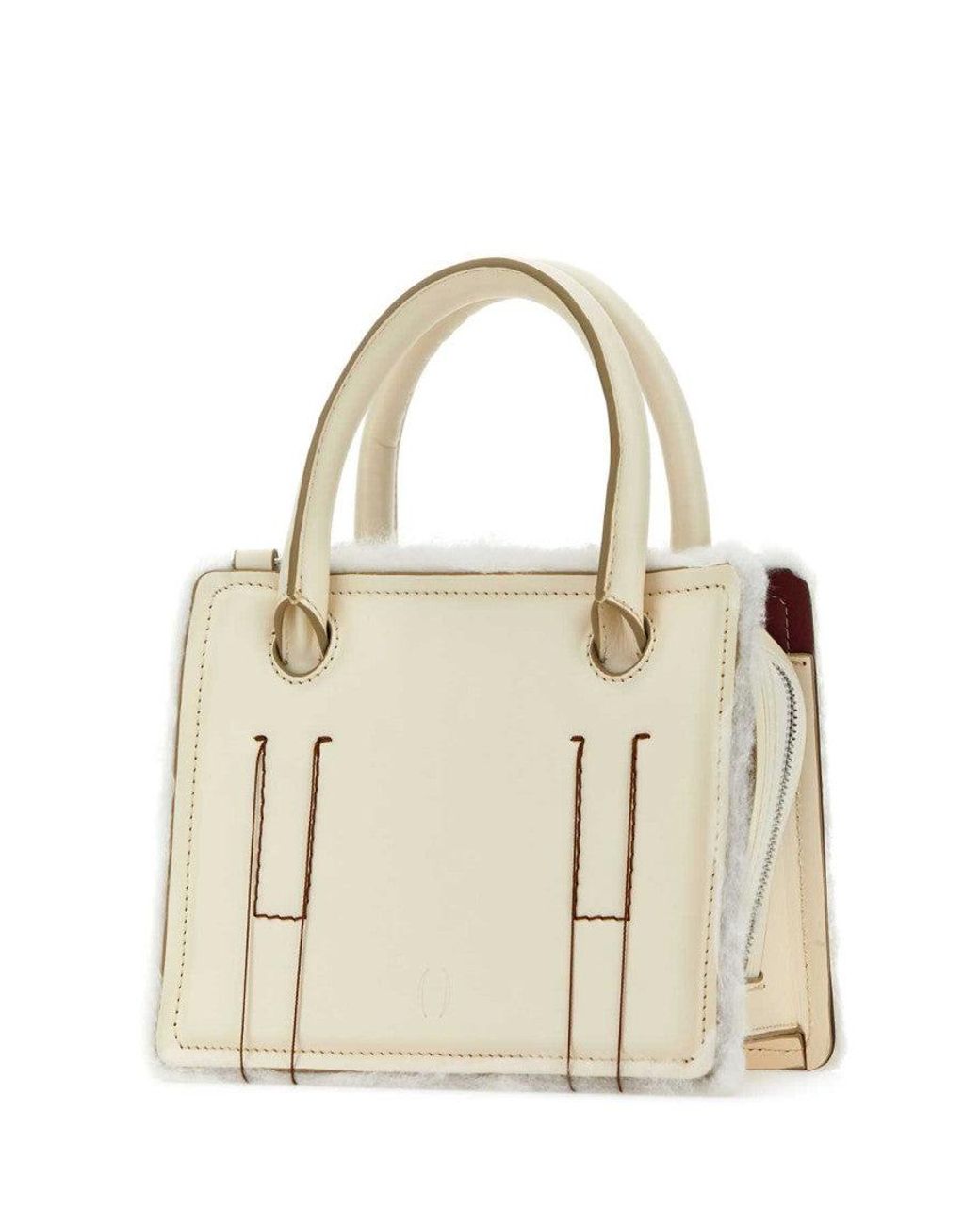 Dentro White Otto Mini Satchel