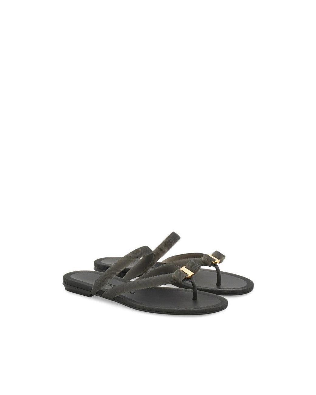 Ferragamo Multicolor Flip-Flops & Slides